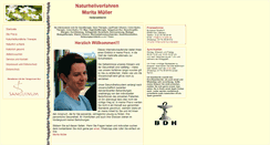 Desktop Screenshot of naturheilzentrum-marita-mueller.de